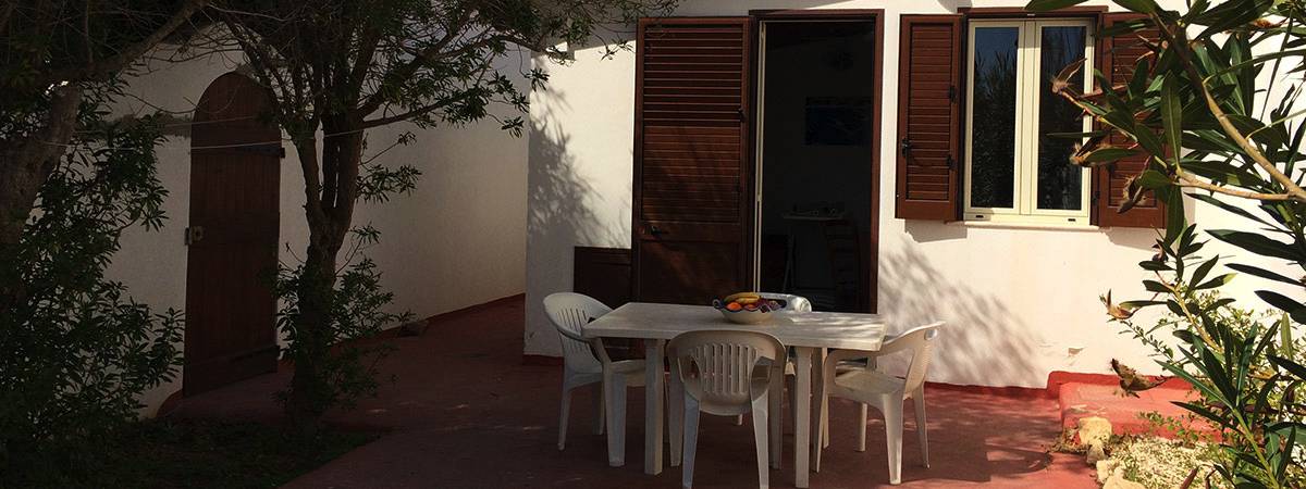 Gli appartamenti del Residence Villa Dacla Lampedusa